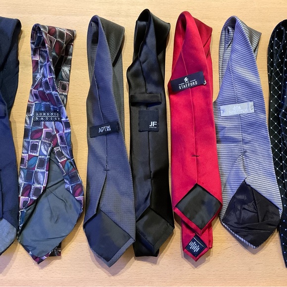 Bundle of Ties and tie hanger - Picture 3 of 3